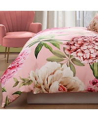 Bebejan Spring Forever Bedding 100% Cotton Sateen 5 Piece King Size Reversible Comforter Set