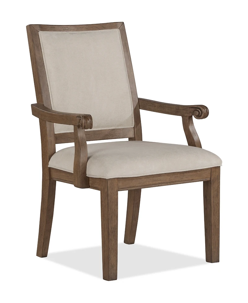 Furniture Alverton 6-Pc. Wood Arm Chair Set