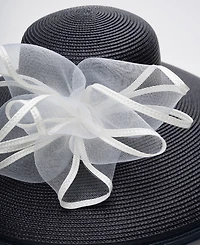August Hats Extra Wide Brim Crinoline Hat