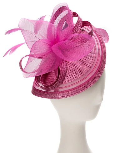 August Hats Sheer Edge Net Fascinator Hat