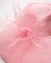 August Hats Romantic Profile Crinoline Hat