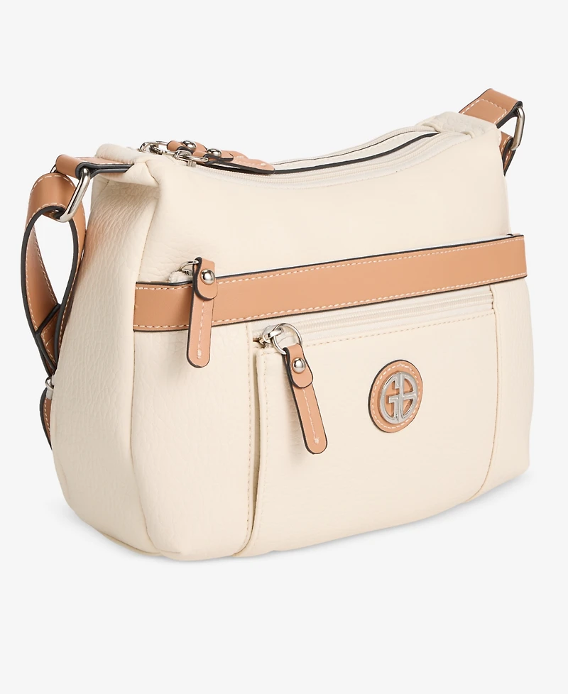 Giani Bernini Colorblock Pebble Hobo, Exclusively at Macy's
