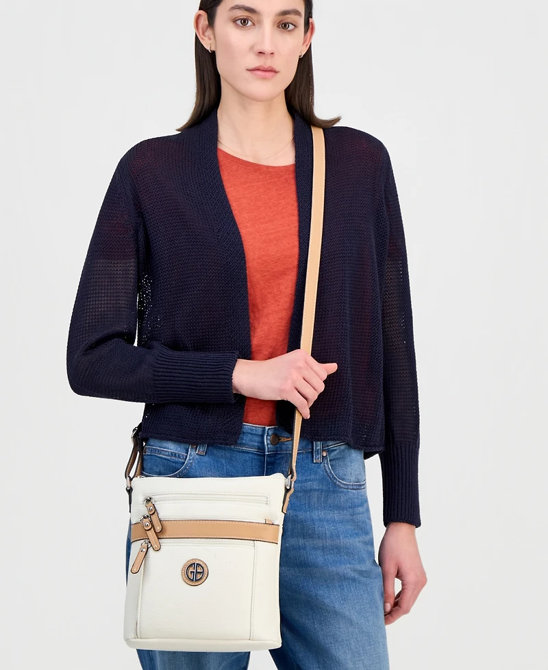Giani Bernini Colorblock Pebble Crossbody, Exclusively at Macy's