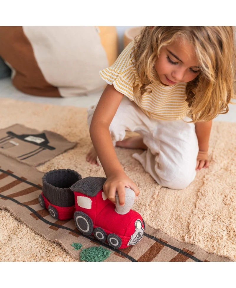 Lorena Canals Ride & Roll Train Pillow