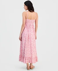 Madden Girl Juniors' Crochet Maxi Dress