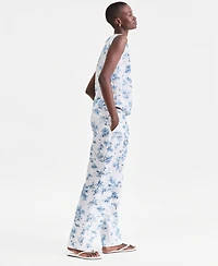 Charter Club Women's 100% Linen Sleeveless Top, Macy's Exclusive