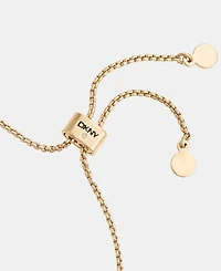 Dkny Glass Stone Inlay Dynamic Slider Bracelet