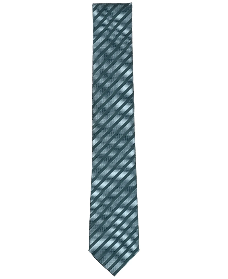 Alfani Men's Dawson Stripe Slim Tie, Macy's Exclusive