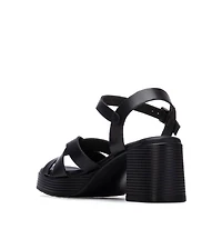 Xti Women's Refresh Collection Block Heel Strappy Sandals