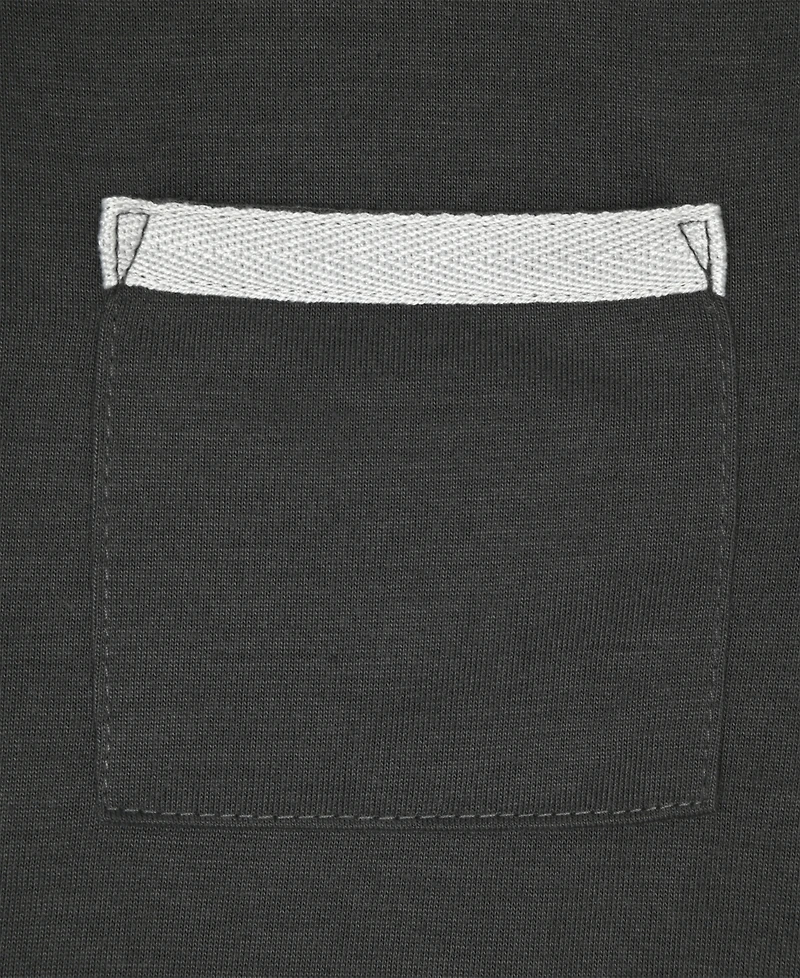 Max & Olivia Boys' Girls' 6-14 Crewneck Top Check Pants, 2-Piece Pajama Set