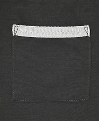 Max & Olivia Boys' Girls' 6-14 Crewneck Top Check Pants, 2-Piece Pajama Set