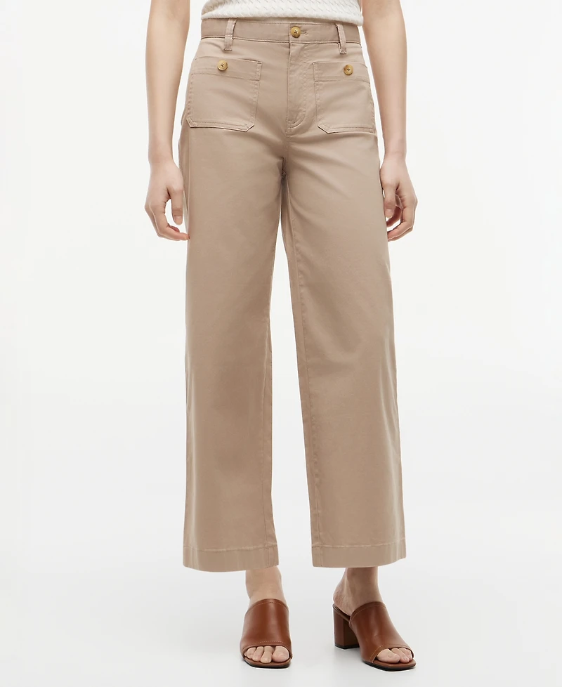 Tommy Hilfiger Women's Twill Patch Pocket Chinos Pants
