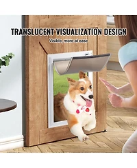 Cozito Replacement Flap for Pet Door, 8.25" x 12.25", Thick Pvc with Magnetic Strip, Weatherproof