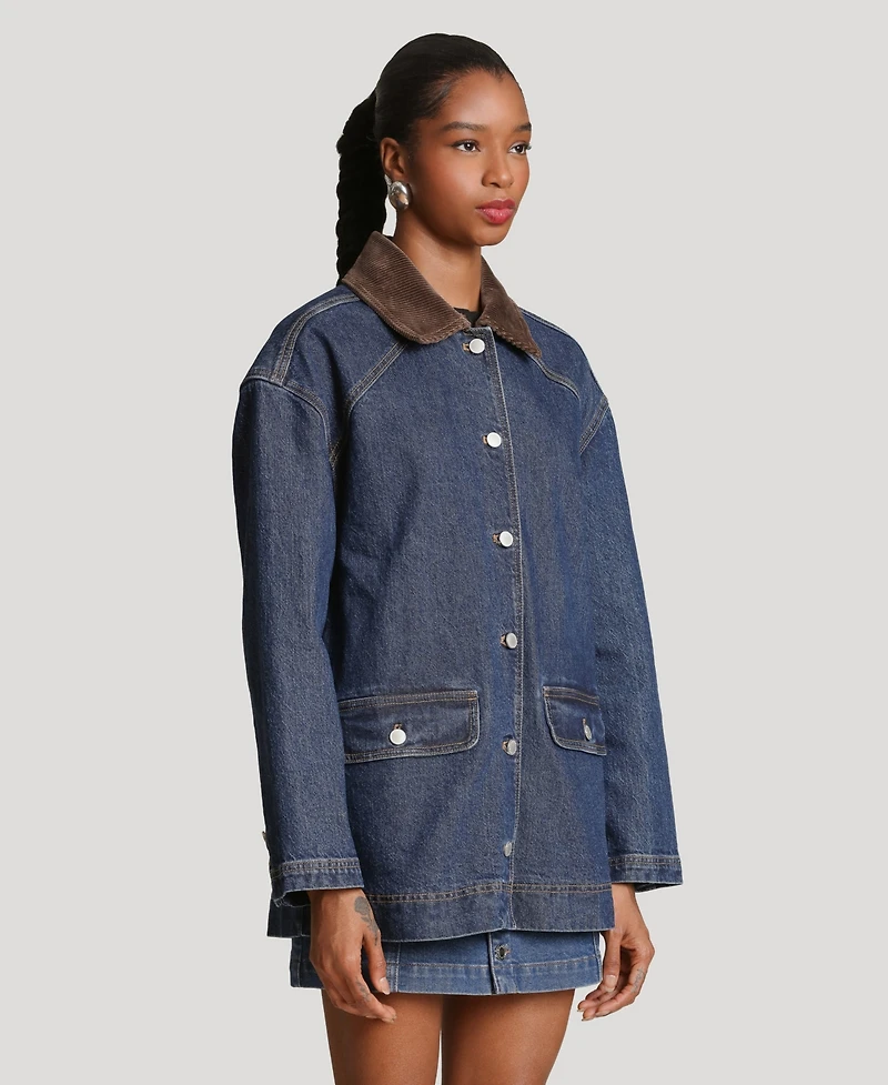Avec Les Filles Women's Relaxed Barn Jacket