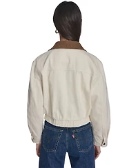 Levi's Women's Zip-Front Laydown Collar Coat