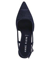 Anne Klein Women's Renetta Slingback Block Heel Pumps