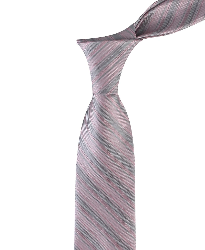 Calvin Klein Men's Silk Classic Striped Tie