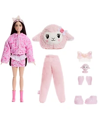 Barbie Cutie Reveal Cuddly Series Doll and Accessories