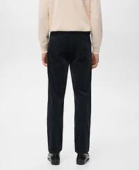 Mango Men's Corduroy Slim-Fit Pants