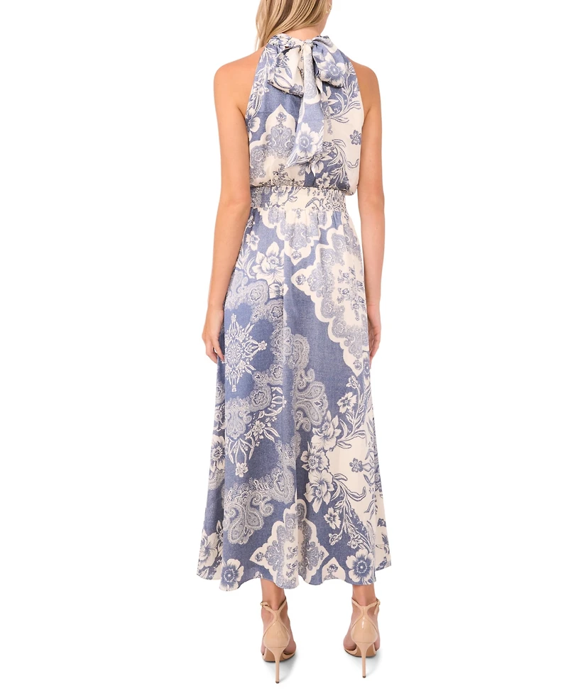 Vince Camuto Women's Halter Neck Sleeveless Dress