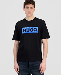 Hugo Boss Men's Cotton Logo Crewneck T-Shirt