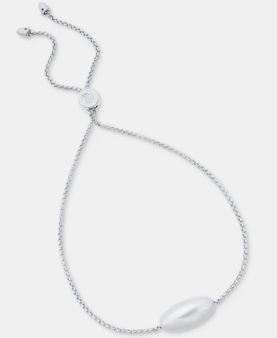 Lauren Ralph Lauren Gold-Tone Puffy Pear Slider Bracelet