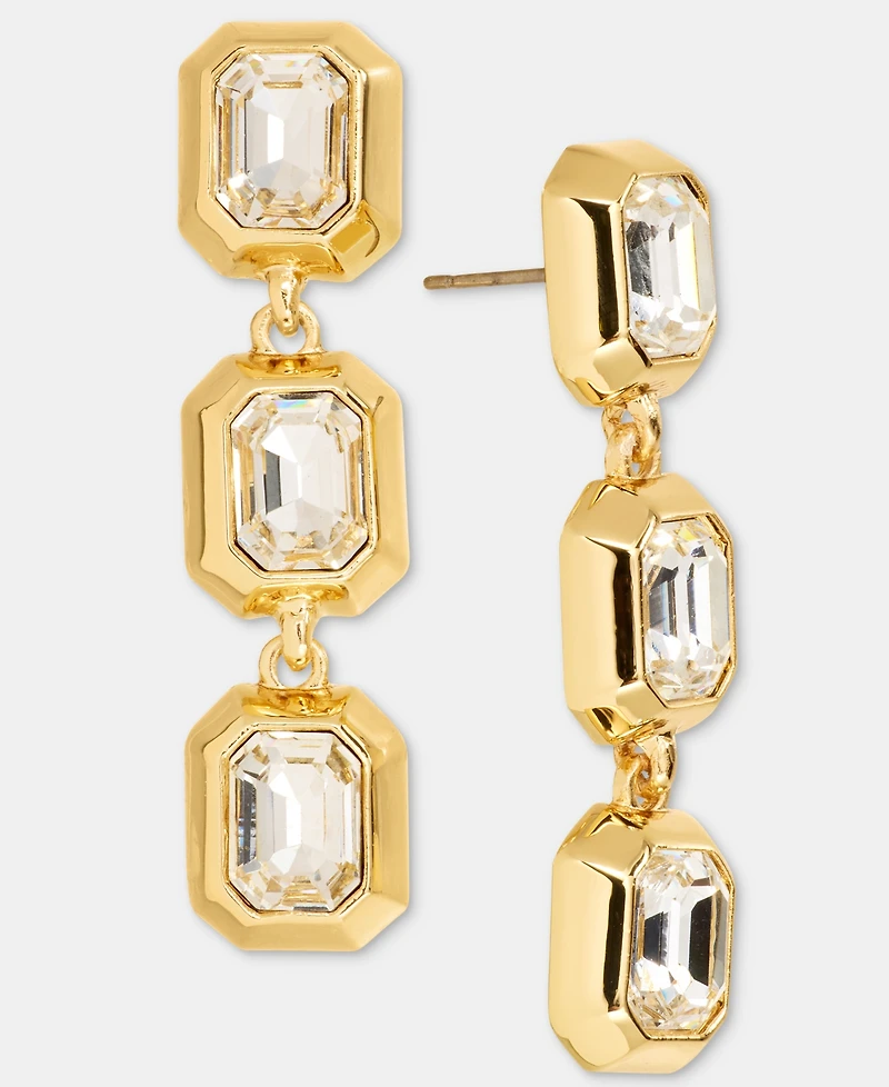 Karl Lagerfeld Paris Stone Linear Earrings