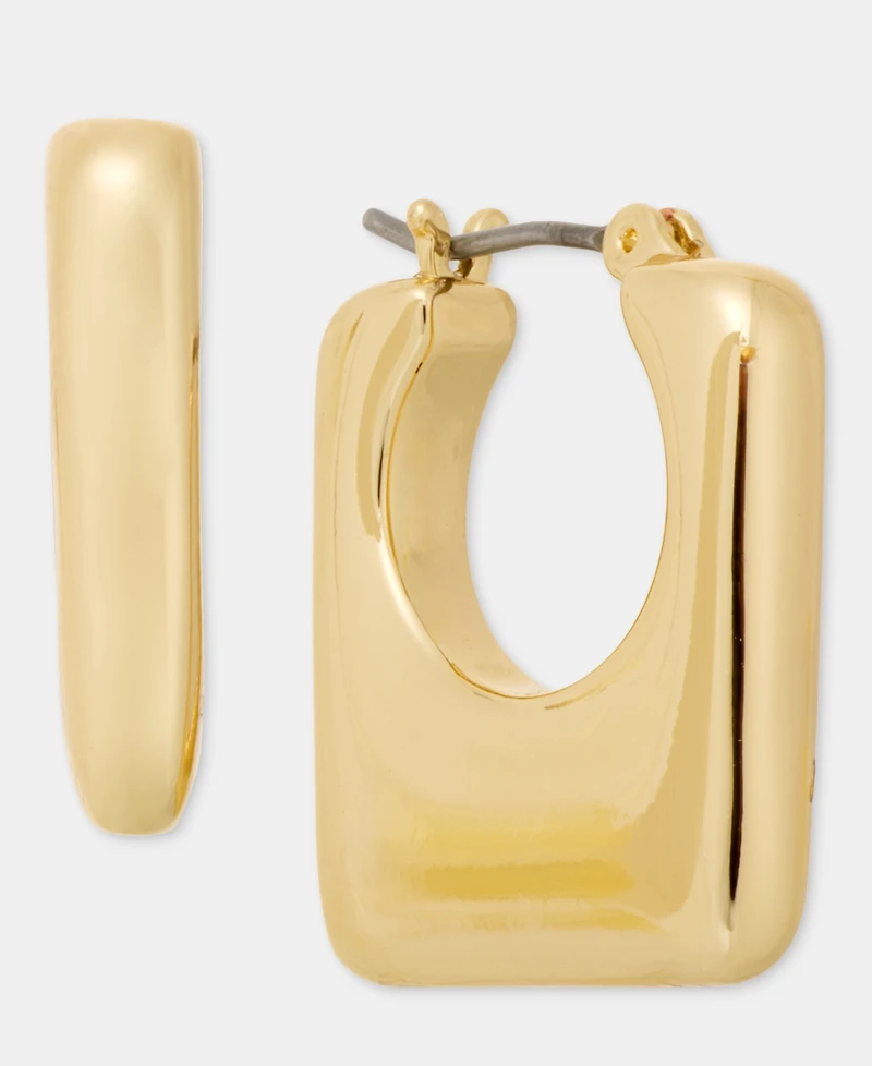 Karl Lagerfeld Paris Square Hoop Earrings