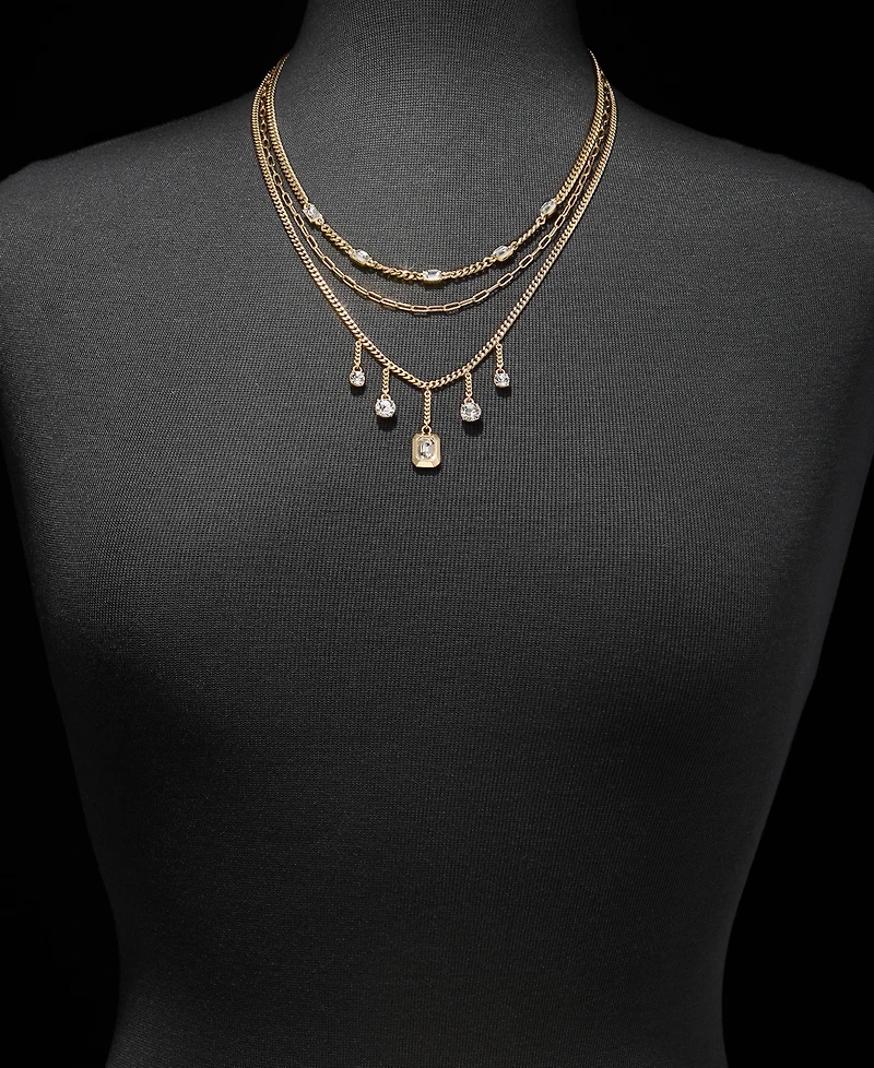 Karl Lagerfeld Paris Stone Multi-Row Necklace