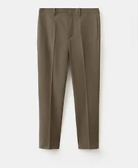 Mango Men's Stretch Fabric Super Slim-Fit Suit Trousers