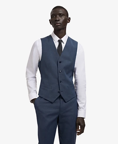 Mango Men's Paris Super Slim-Fit Suit Vest