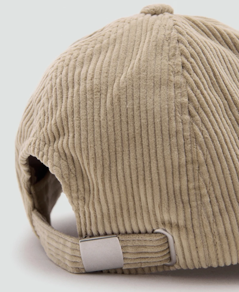 Mango Men's Corduroy Cap