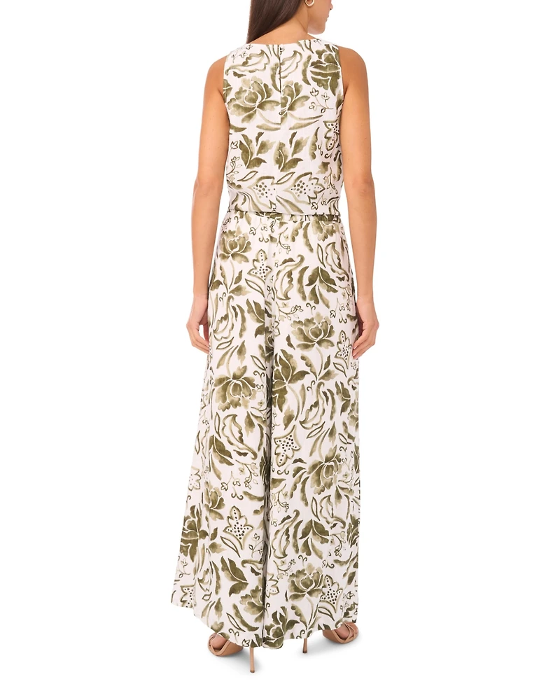 Vince Camuto Women's Elastic Waist Mid-Rise Pants