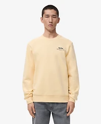 Mango Men's Text Print Regular-Fit Sweatshirt