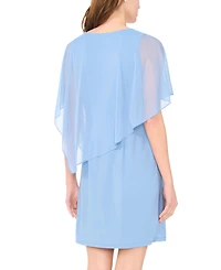 Msk Women's Crew Neck Short Dress