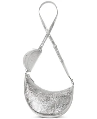 kate spade new york Duo Small Crinkle Metallic Leather Crossbody Bag