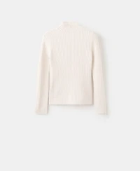 Mango Women's Perkins Neck Fitted Sweater