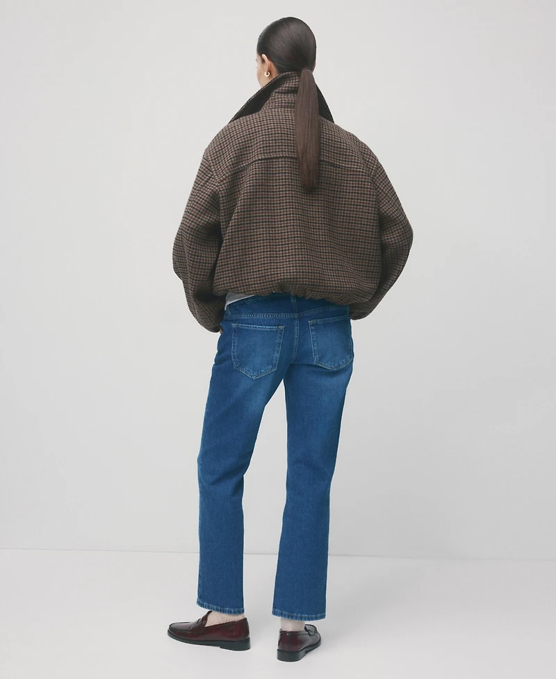 Mango Women's Maternity Straight Jeans