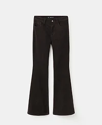 Mango Women's Velvet Flared Jeans