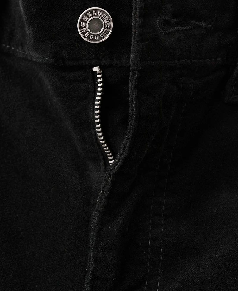 Mango Women's Velvet Flared Jeans