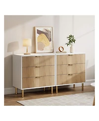 gaomon 3-Drawer Wood Dresser Chest