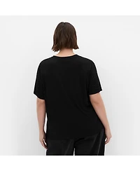 City Chic Women's Plus Blinged Up Tee