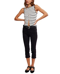 Free People Women's Tilly Striped Crew Neck Tank Top