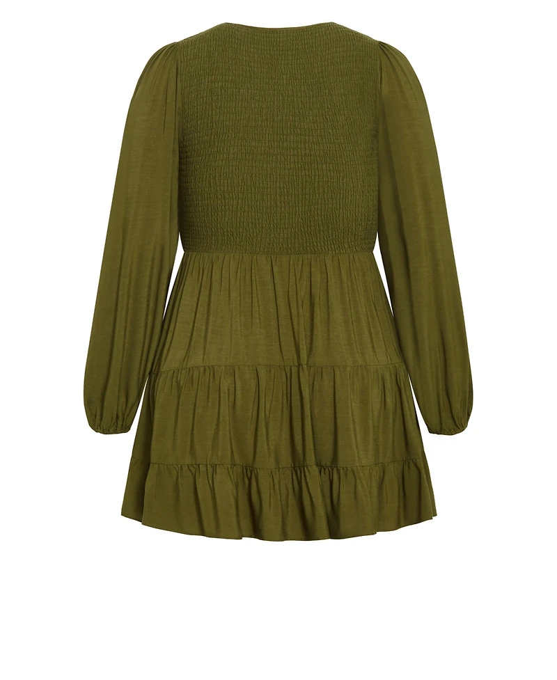 City Chic Women's Plus Jemma Mini Dress