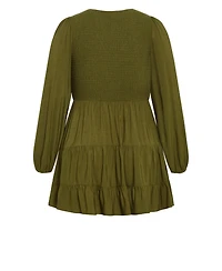 City Chic Women's Plus Jemma Mini Dress