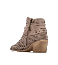 Xti Women's Refresh Collection Suede Ankle Booties