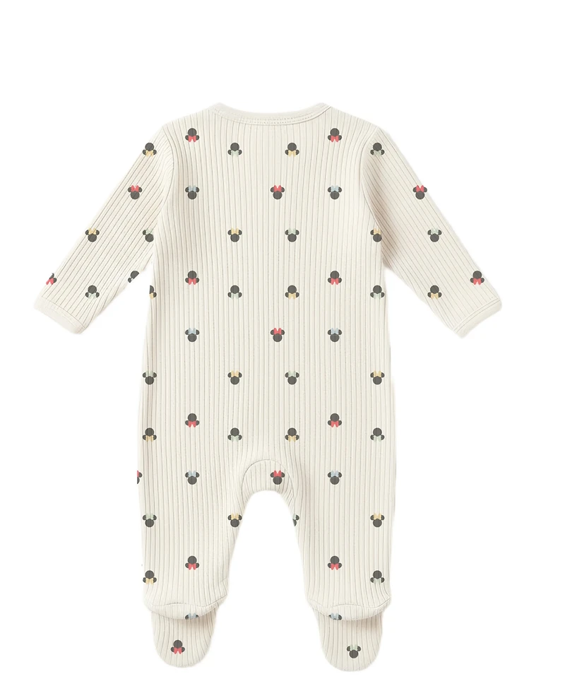 Disney Baby Girls' Minnie Mouse Sleep and Play & Bow Headband, 2-Piece Set