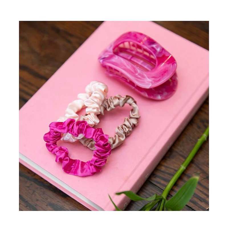 Draft - Headbands of Hope Women's Satin Scrunchie Set