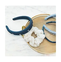 Draft - Headbands of Hope Women's Tweed Scrunchie Set of 3