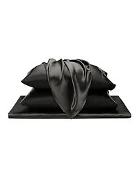 Madison Park Essentials Satin 7-Pc. Sheet Set, Split King